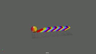ball bounce nd box animation maya