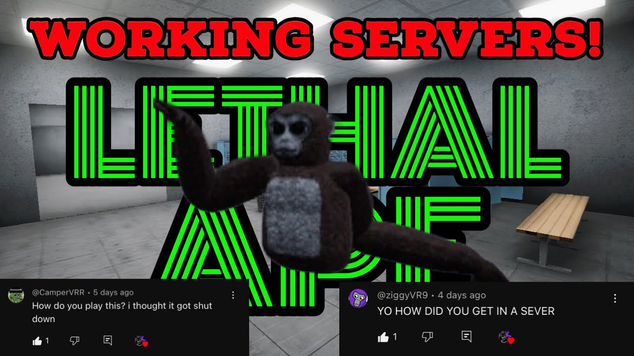 How To Get Working Servers In Lethal Ape! - Tutorial - YouTube