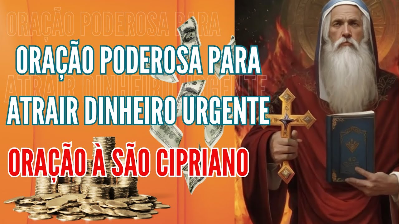 Oração Poderosa À São Cipriano Para Atrair Dinheiro Urgente | Receba Um ...