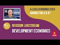 Development economics  livestream  aiming for aa economics 2024