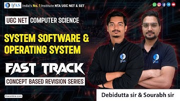 UGC NET Computer Science | System software and Operating system | June 2023 | fast track Revision