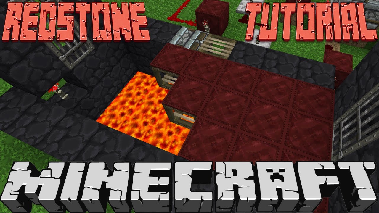 Minecraft Tutorial: Advanced Trap Hallway - YouTube