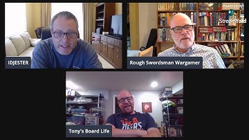 LIVE CHAT With ROUGH SWORDSMAN WARGAMER AND TONY BOARD LIFE