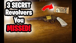 Find 3 SECRET Revolvers in RDR2!