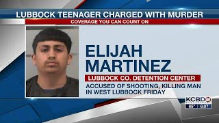 17-year-old Elijah Martinez charged with West Lubbock murder