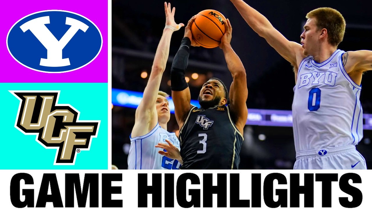 #19 BYU vs UCF Highlights | Men's Basketball | College Basketball 2026