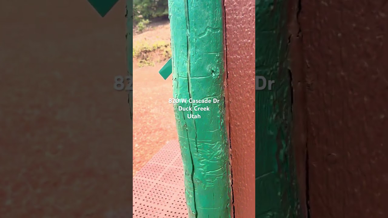 more exterior of 820 W Cascade Duck Creek Utah