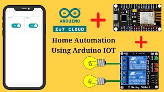 Home automation using NodeMCU and Arduino Iot Cloud/Smart home automation using ESP8266/#Iot Project screenshot 3