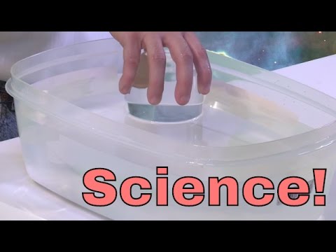 Science Trick - Keep Paper Dry Underwater