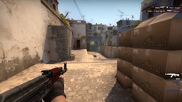 CSGO STUPID CHALLENGE #1 "playing with no hud" Full Competitive match