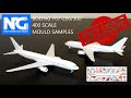 EXCLUSIVE: New NG Models Boeing 767-200/300 1:400 Scale Sample Mould Review