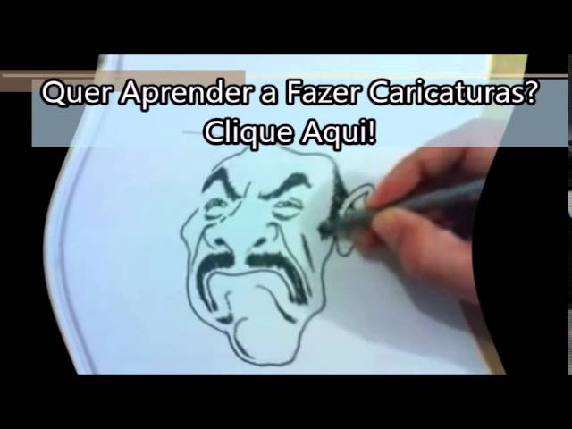 COMO FAZER CARICATURAS - CARICATURAS DO SEU MADRUGA