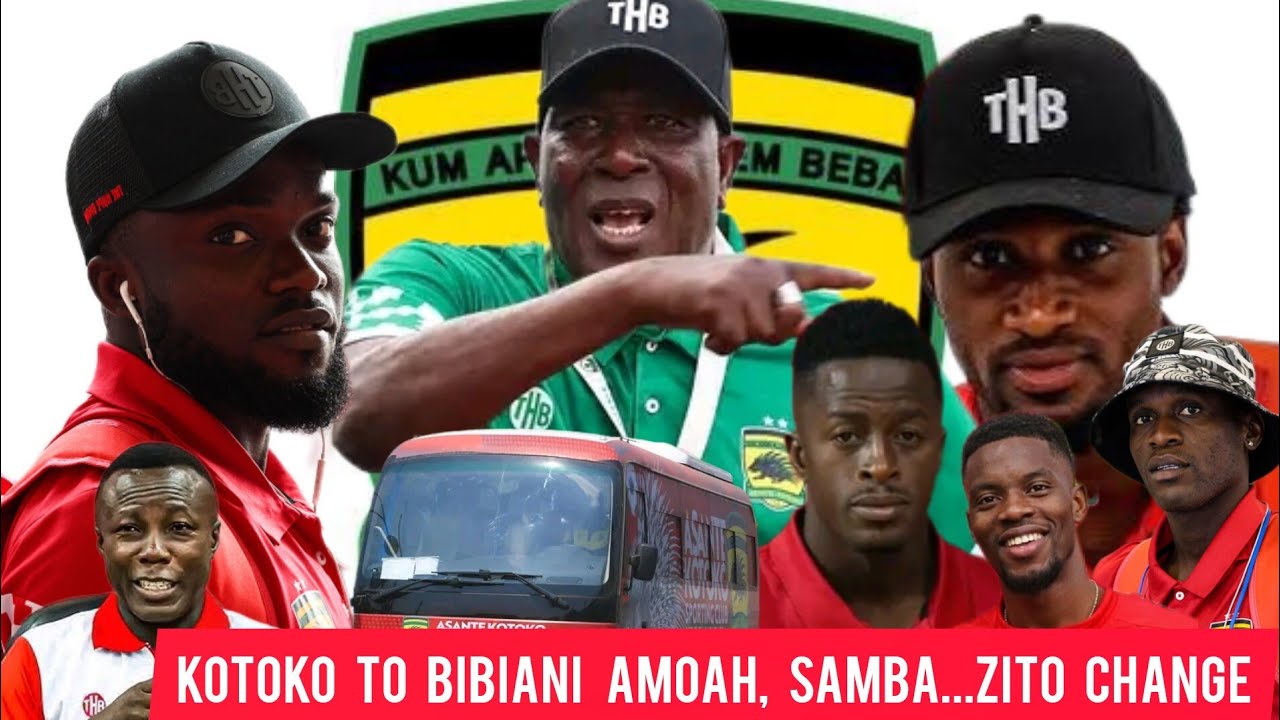 GOOD: KOTOKO LEAVE KUMASI TO BIBIANI AS SAMBA, ALBERT AMOAH..REGISTRATION ISSUE...DOGO AND DONZO TO