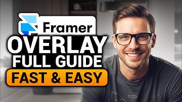 Framer Overlay (EASY FULL GUIDE) | How To Create and Add Overlay In Framer | Framer Overlay Tutorial