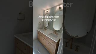 Bathroom Renovation.  Before/After #homerenovation #bathroomremodel #bathroomdesign