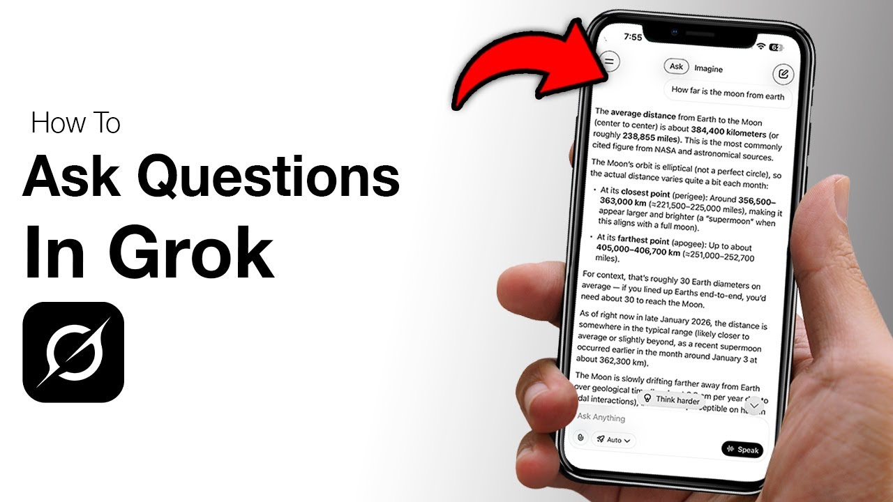 How to Ask Grok Questions On X - Step by Step - YouTube