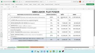 Simulador play power parte 2. Arnaldo Poggi - Poggi Consultoria