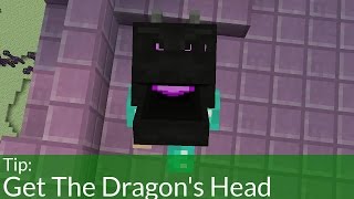 How To Get The Dragon's Head In Minecraft 1.9