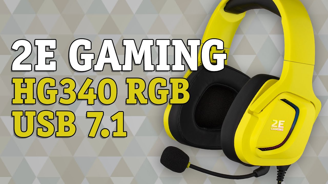 Навушники 2E Gaming HG340 RGB USB 7.1