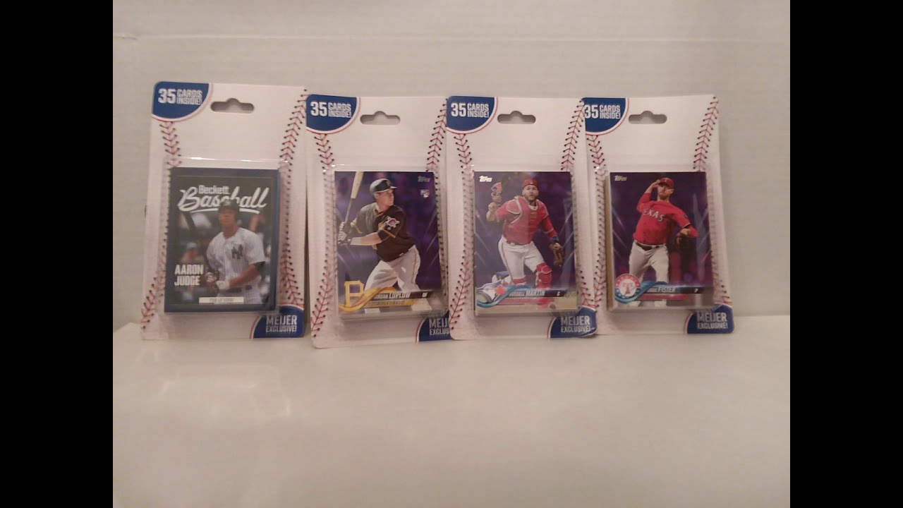 MJ Monday Ep63 More Meijer Exclusive 35 Baseball Cards Blister Packs