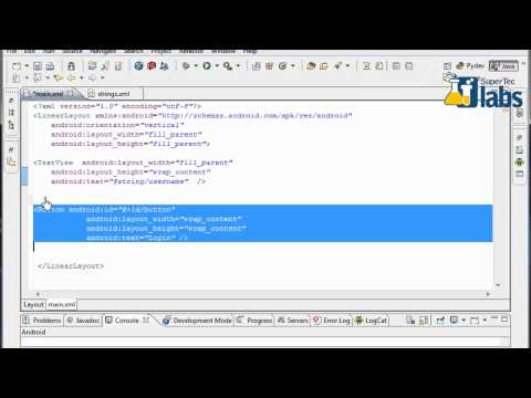 Google Android Training Common UI components   4/18