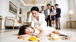 全家偏愛養女逼我對芒果過敏的6歲女兒吃芒果蛋糕，我直接怒了斷絕關係，帶著女兒回歸豪門，讓他們付出慘痛代價！#短劇 #短劇全集 #drama #逆襲 #情感 #都市 #親情 #萌娃