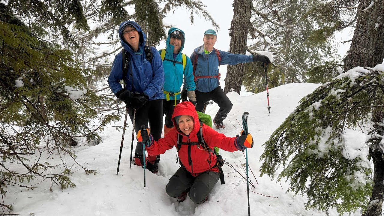 Flint & Feather Climb in Winter Conditions