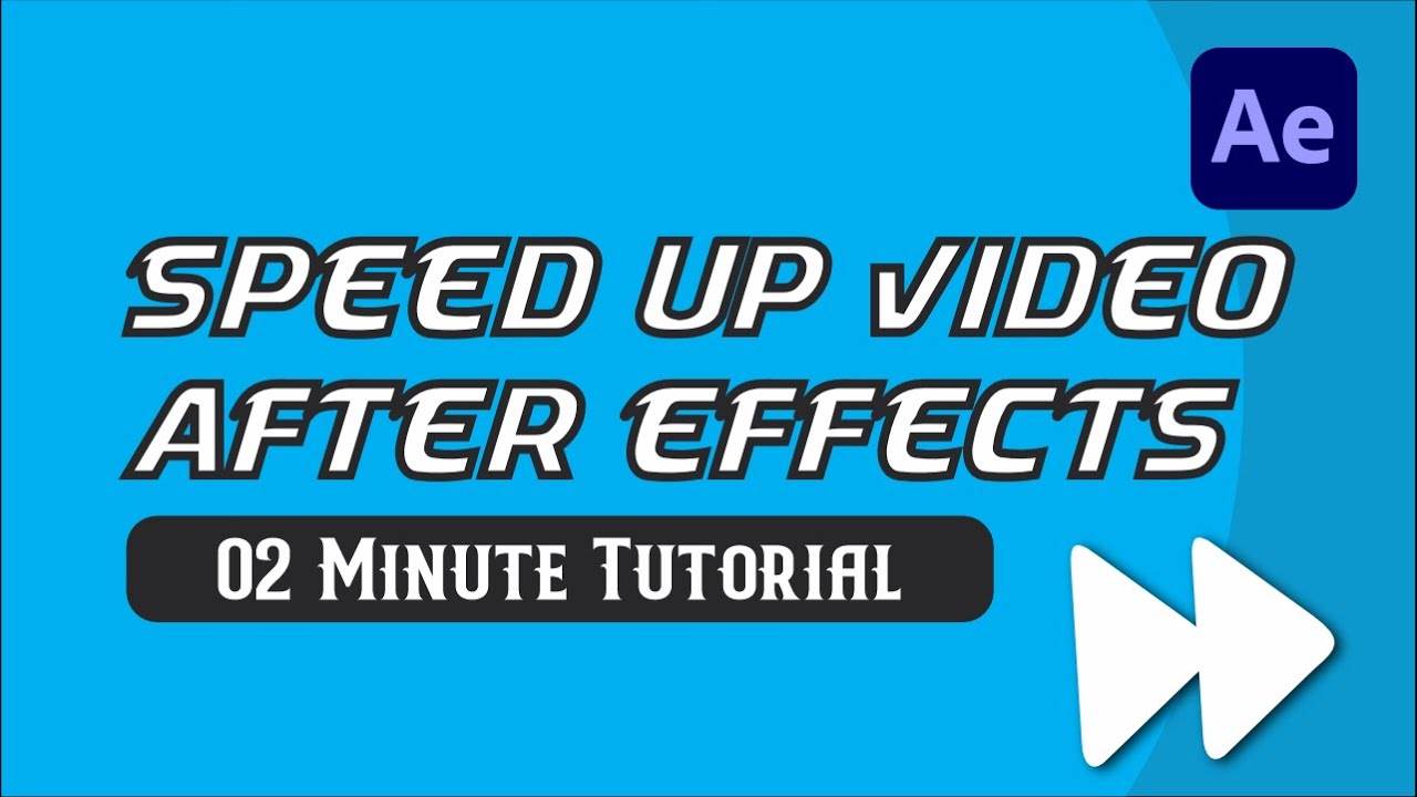 How to Speed Up Footage Smoothly In After Effects || Enable Time ...