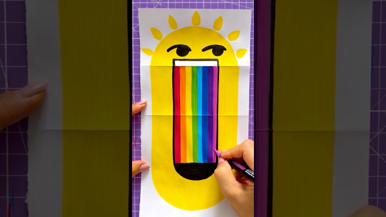 Satisfying Art☀️🌈😒 