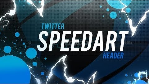 Photoshop Speedart | FUSION TWITTER HEADER!