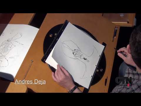 ANDRES DEJA  LIVE DRAWING