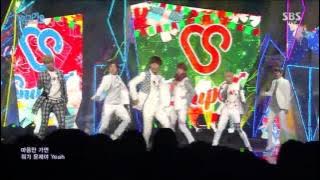 [151220 Inkigayo 인기가요] SNUPER(스누퍼) - Shall We Dance (쉘 위 댄스)