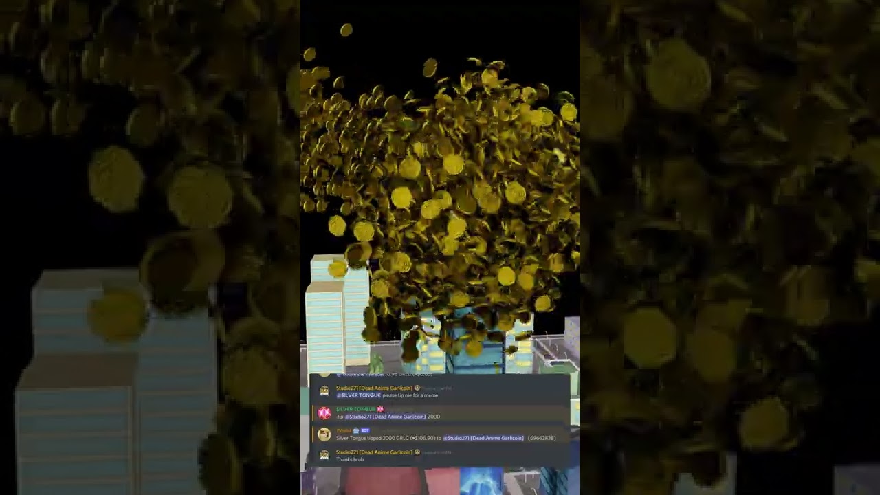 What It's Like Being Tipped Garlicoin 