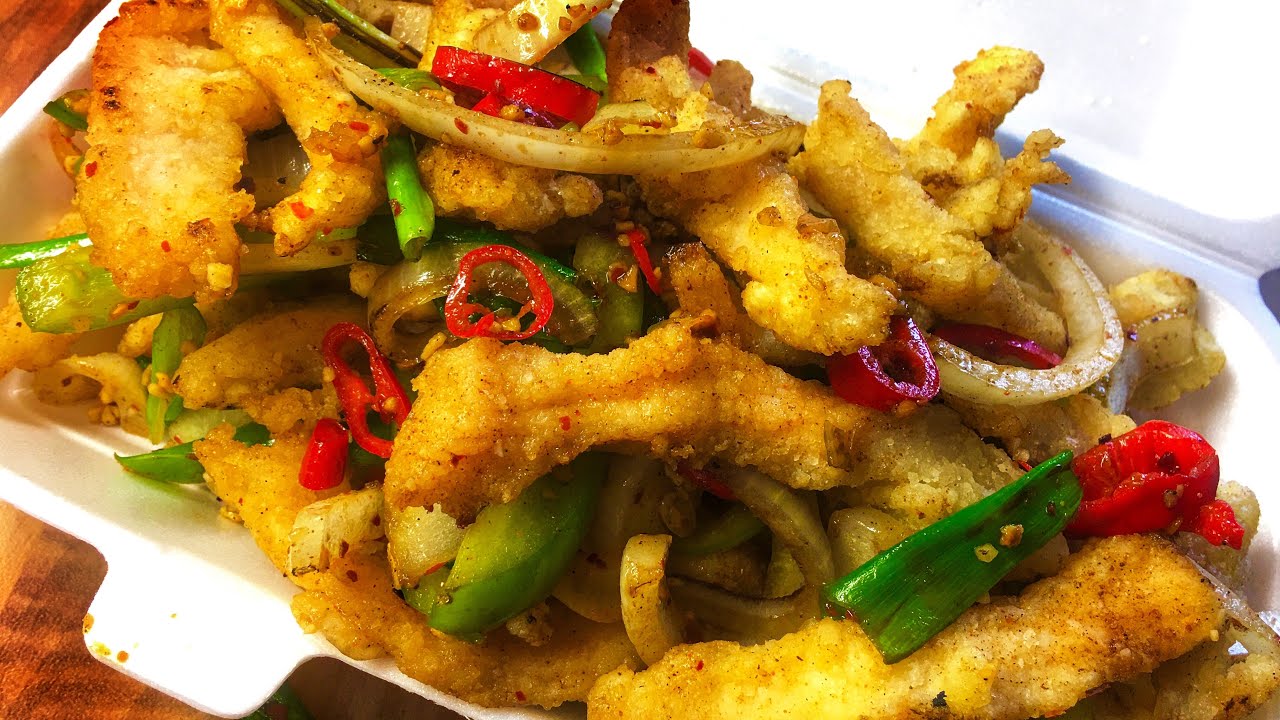 Salt And Chilli Shredded Crispy Chicken.. YouTube