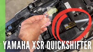 HealTech QUICKSHIFTER easy iQSE install 2017 Yamaha XSR 900 Abarth