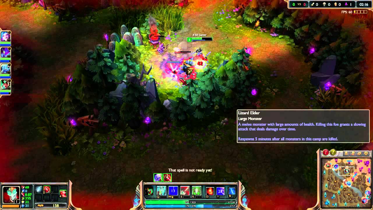 Shaco double buff gank at 2 minutes 30