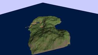 Camera movement via terrain raycast