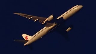 4K Boeing 787-9 Dreamliner B789 Air China B-7832 11278M 948Kmh Odległość 30-20Km