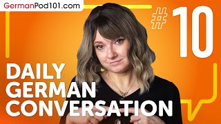 Learn Everything You Need To Know To Navigate In German | Daily German Conversations #10
