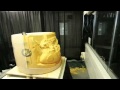 Time lapse worlds largest cheese sculpture