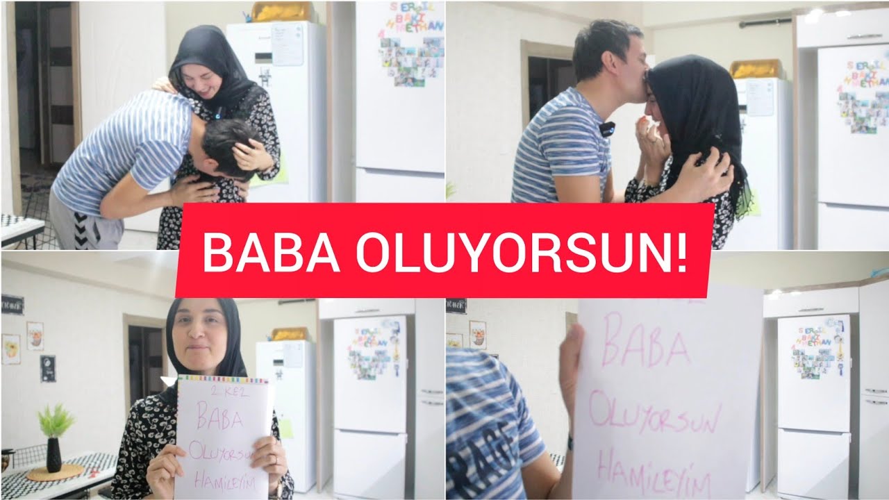BABA OLUYORSUN 🤰🏻 | EŞİME NASIL SÖYLEDİM? | ÇOK ŞAŞIRDI | EŞİMİN TEPKİSİ 🤭