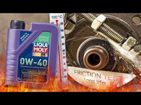 Liqui moly Synthoil Energy 0W40 Jak skutecznie olej chroni silnik? 100°C