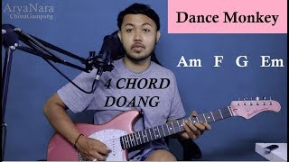 Chord Gampang (Dance Monkey - Tones And I) by Arya Nara (Tutorial Gitar)Untuk Pemula