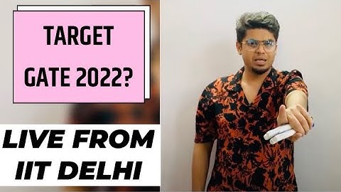 Complete guidance GATE 2022 | Online/offline | Paid/Free | by Harshvardhan Singh (GATE 98.5%tile)