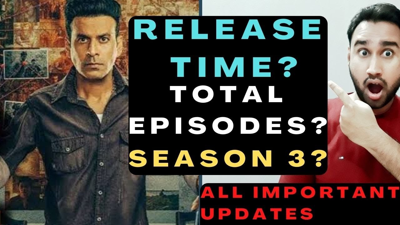 The Family Man Season 2 Release Time Amazon Prime The Family Man 2 Release Time Faheem Taj Youtube