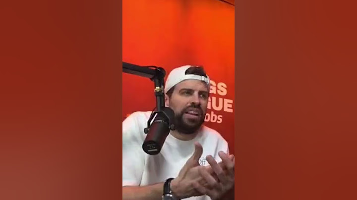 Piqué habla de Shakira