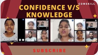 Confidence V/S Knowledge | Group discussion in English|FEA| How to learn English speaking for free?