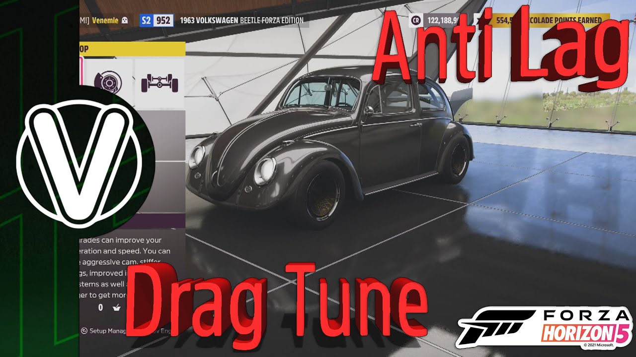 Forza Horizon 5 BEETLE FORZA EDITION Drag Build And Tune *Anti Lag
