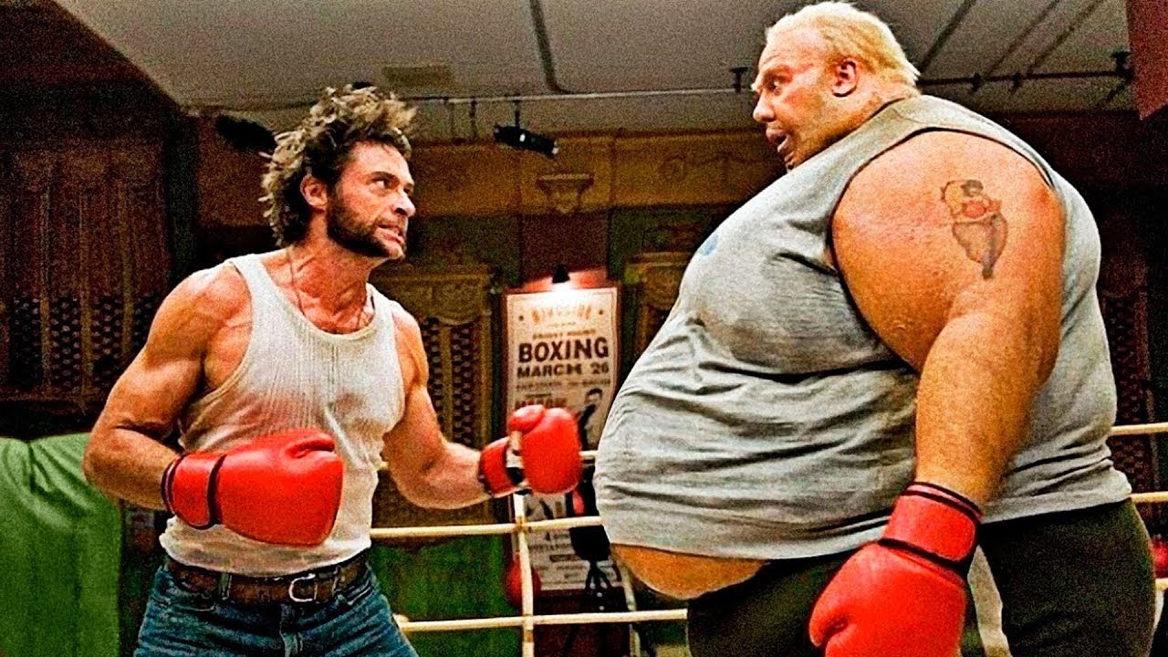 Zostaje zmuszony do walki na ringu z 300-kilogramowym bokserem