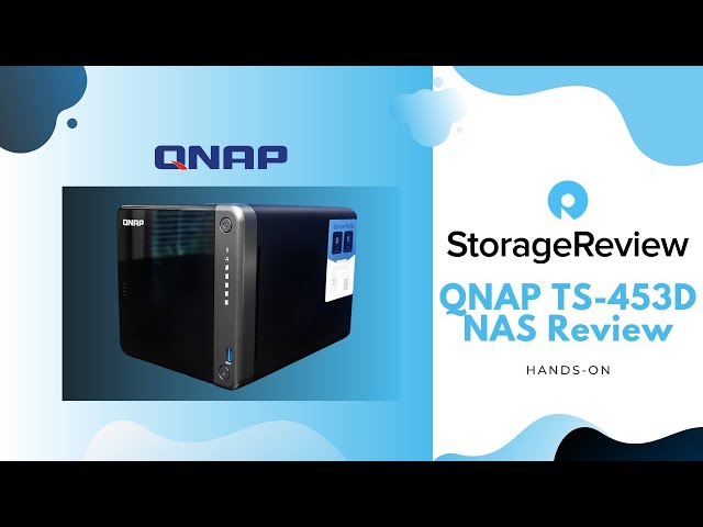 QNAP TS-453D NAS Review - YouTube